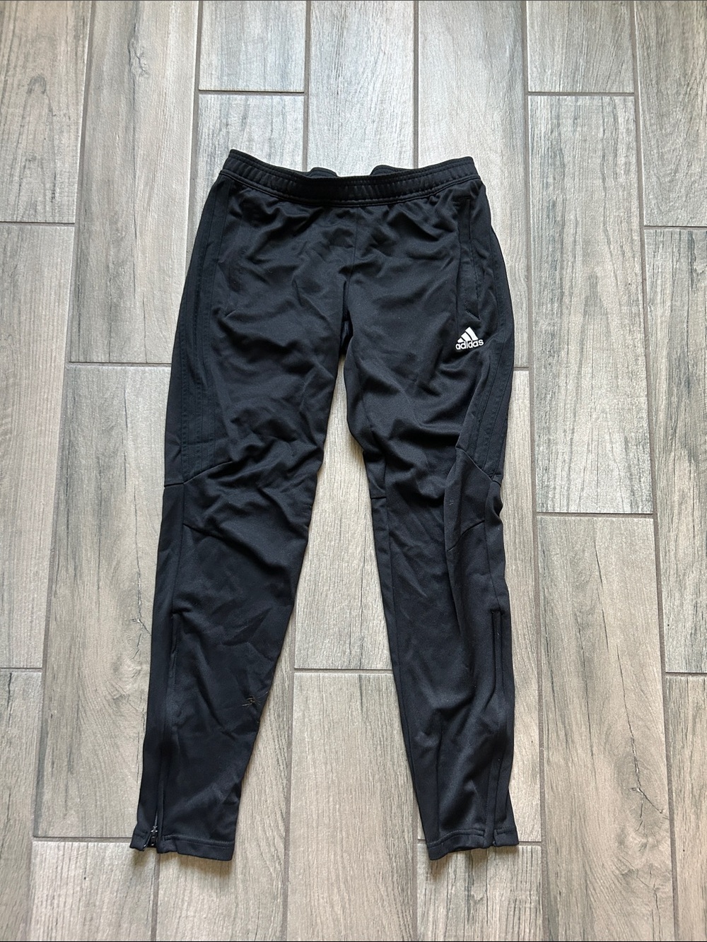 adidas Black Women's Track Jogger Pants with Logo